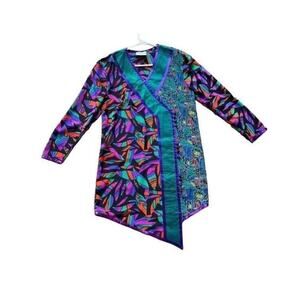 Vintage Maggie Shepherd Long Sleeve Mini Dress